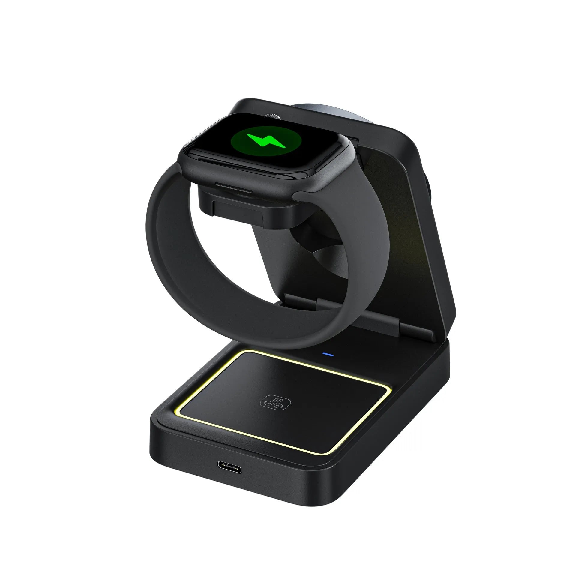 Folding Magnetic Three-in-one Wireless Charger 15W Fast Charge Multifunction Bracket - Bellarte Enchanté Folding Magnetic Three-in-one Wireless Charger 15W Fast Charge Multifunction Bracket